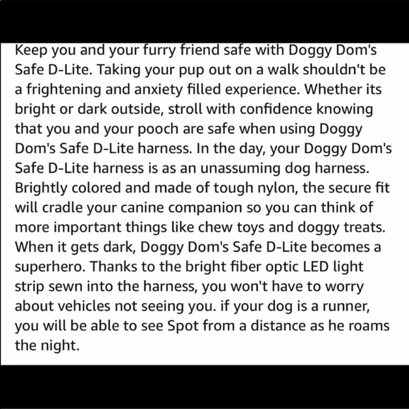 💡 LED Dog Leash and Harness Set Red - Picture 4 of 10